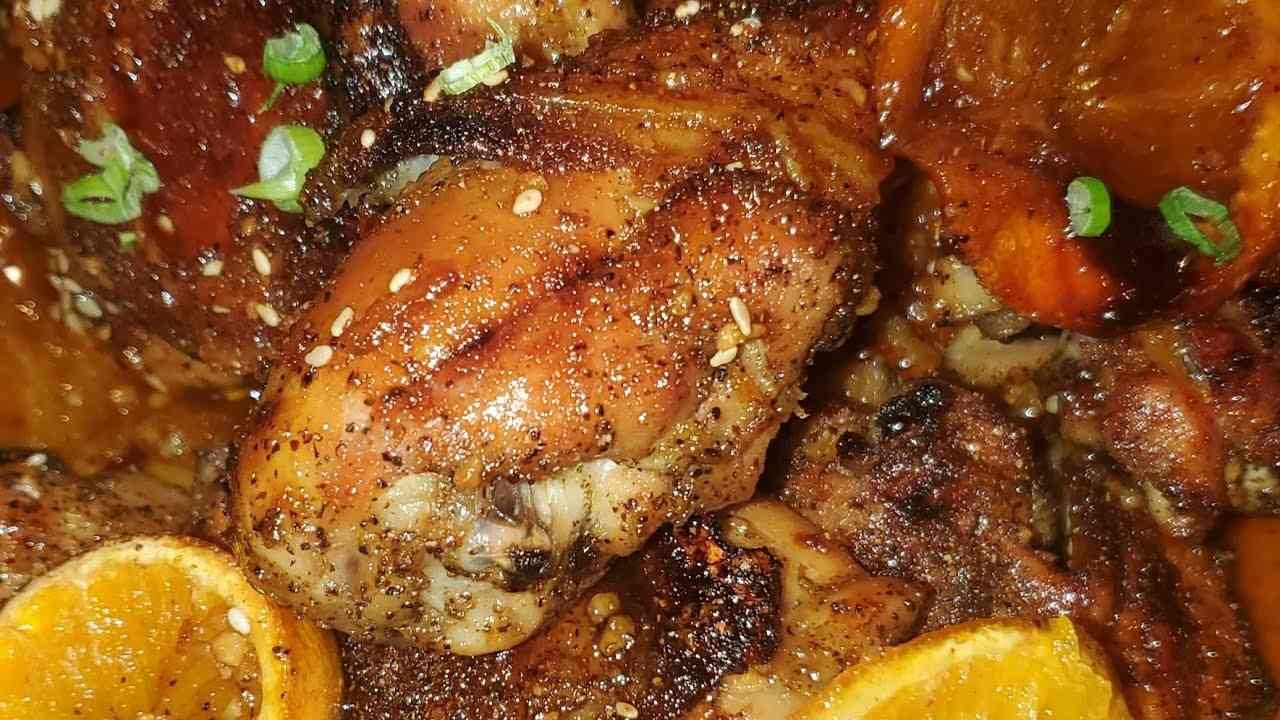 Orange Marmalade Chicken - Chickens